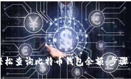 如何轻松查询比特币钱包余额:步骤与技巧